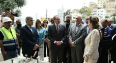 الهواري يضع حجر الأساس لمشروع تطوير وتأهيل مركز صحي الأميرة بسمة الشامل