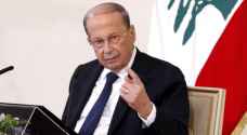 الرئيس اللبناني: متمسكون بالمفاوضات غير المباشرة مع الاحتلال