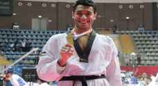 فهد عمار يحقق فضية في بطولة آسيا للتايكواندو