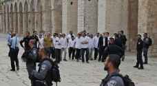 مستوطنون يقتحمون الأقصى بحراسة شرطة الاحتلال