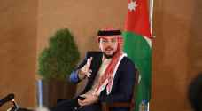 ولي العهد يهنئ صقور الأردن