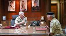 الملك يزور القيادة العامة للقوات المسلحة