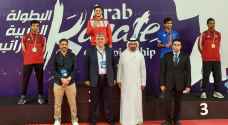 منتخب الكاراتيه يتوج بـ٩ ميداليات ملونة في البطولة العربية