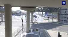 بدء عمل محطة طارق لمشروع الباص سريع التردد - فيديو