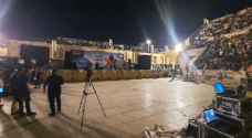 انقطاع التيار الكهربائي عن المدرج الروماني في أولى ليالي مهرجان صيف عمان