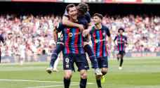 برشلونة يصعد لصدارة الدوري الإسباني
