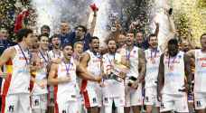 إسبانيا تتوج بلقب كأس أوروبا لكرة السلة على حساب فرنسا