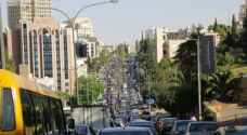 حركة سير نشطة عبر كافة مداخل العاصمة عمان