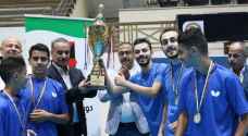 فريق المدينة يهزم الأرثوذكسي في نهائي الطاولة والوحدات ثالثا