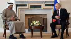 تفاصيل لقاء بوتين وبن زايد في روسيا