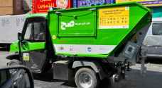 ١٦ مركبة كهربائية لنقل النفايات وإعادة تدويرها في عمّان