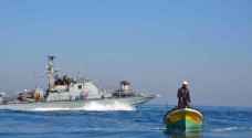 إصابة صياد بنيران بحرية الاحتلال في بحر غزة