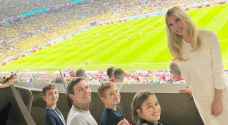 إيفانكا ترمب وجاريد كوشنر في مدرجات كأس العالم