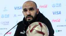 مدرب المغرب: نريد كتابة التاريخ ونواجه أفضل فريق في العالم
