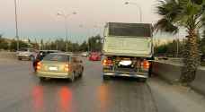 ازدحامات مرورية في محيط "نفق الملتقى" باتجاه المطار