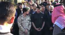 ولي العهد يشارك في تشييع جثمان الشهيد الرحاحلة