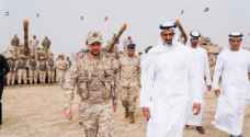 ولي العهد يحضر تمرينا عسكريا تعبويا أردنيا إماراتيا في أبو ظبي