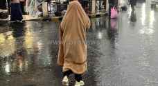 القطرانة تسجل أعلى كمية هطول مطري حتى صباح الأربعاء