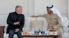الملك وبن زايد يؤكدان ضرورة وقف جميع إجراءات الاحتلال الإسرائيلي غير الشرعية