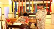 رئيس هيئة الأركان يزور قيادة المنطقة العسكرية الشمالية