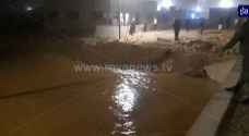 سيول متوقعة في البادية الشرقية الاثنين