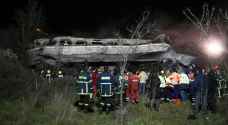 قتلى وجرحى بحادث تصادم بين قطارين في اليونان "صور"