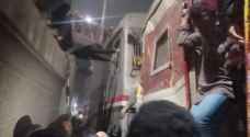 قتيلان وإصابات إثر خروج قطار عن مساره في محافظة مصرية