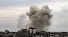 مراسل رؤيا: جيش الاحتلال يقصف أهدافا في قطاع غزة - صور