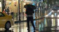 تحديث حول تطورات الحالة الجوية في الساعات المقبلة بالأردن
