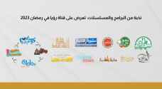 نخبة من البرامج والمسلسلات تعرض على قناة رؤيا في رمضان ٢٠٢٣