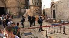 كنائس القدس: الاحتلال فرض قيودا غير مسبوقة على الوصول لكنيسة القيامة