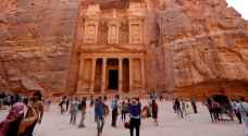 البترا تتخطى حاجز نصف مليون زائر