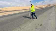 الأشغال: رفع مستوى السلامة المرورية على طريق إربد - عمان