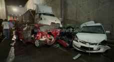 مراسل رؤيا: وفاة و١١ إصابة بحادث تصادم مروع في العقبة