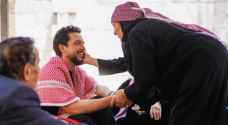 ولي العهد: "شكرا للخالات اللواتي استقبلنني في إربد"