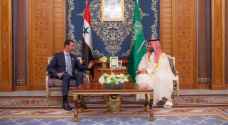 ولي العهد السعودي يلتقي الرئيس السوري