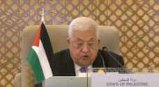 الرئيس الفلسطيني: كلنا ثقة بأن تنجح القمة في حل التحديات الإقليمية