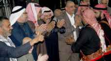 أهالي مخيم الوحدات يحتفلون بمناسبة زفاف ولي العهد - فيديو وصور