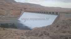 مراسل "رؤيا": فيضان سد الموجب لأول مرة منذ سنوات