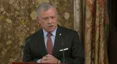 الملك: التزامنا المشترك بالسلام واضح من خلال دعمنا لحل الدولتين "فيديو"