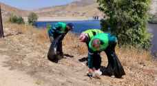 "حملة نظافة" لرفع الوعي البيئي والحفاظ على الأماكن السياحية في جرش -فيديو