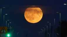 ظهور البدر العملاق الأول لهذا العام يثير إعجاب مراقبي السماء - فيديو