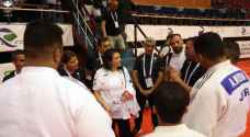 الأميرة آية تهنئ أبطال المنتخب الوطني للجودو على الإنجازات في الدورة العربية