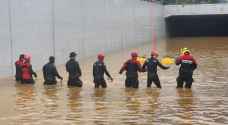قتلى ومفقودون جراء فيضانات في كوريا الجنوبية - فيديو