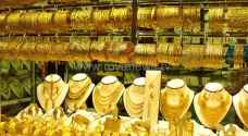 استقرار أسعار الذهب في الأردن الاثنين