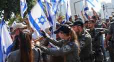 تجدد المظاهرات وإغلاق الطرق في تل أبيب