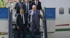عباس يصل مصر لترؤس اجتماع الأمناء العامين للفصائل الفلسطينية