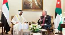 الملك ورئيس دولة الإمارات يجريان مباحثات في عمان