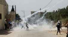 إصابتان بالرصاص واختناقات.. الاحتلال يقمع مسيرة كفر قدوم الأسبوعية