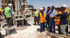وزير الطاقة يتفقد مشاريع التعدين في جنوب